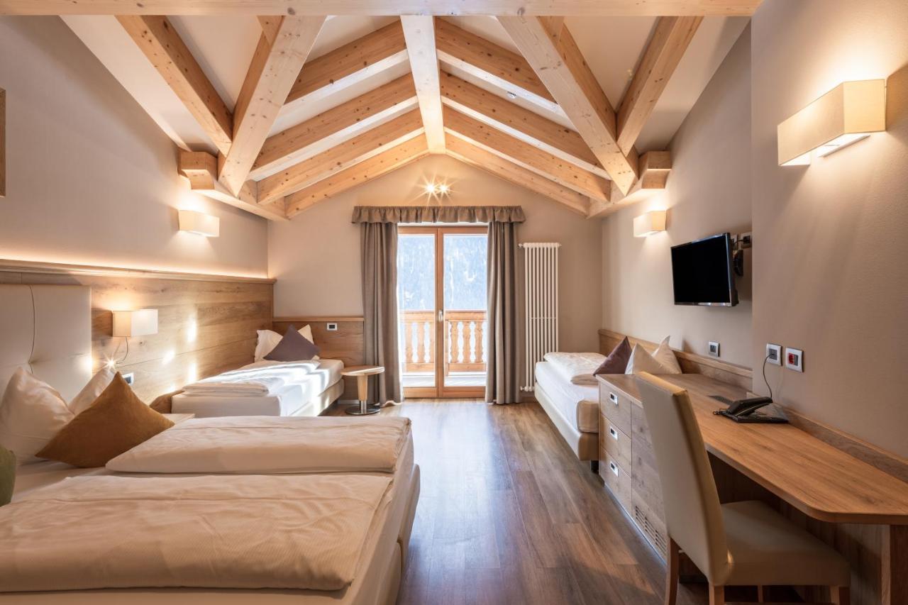 Albergo Belvedere Vigo di Fassa Bagian luar foto