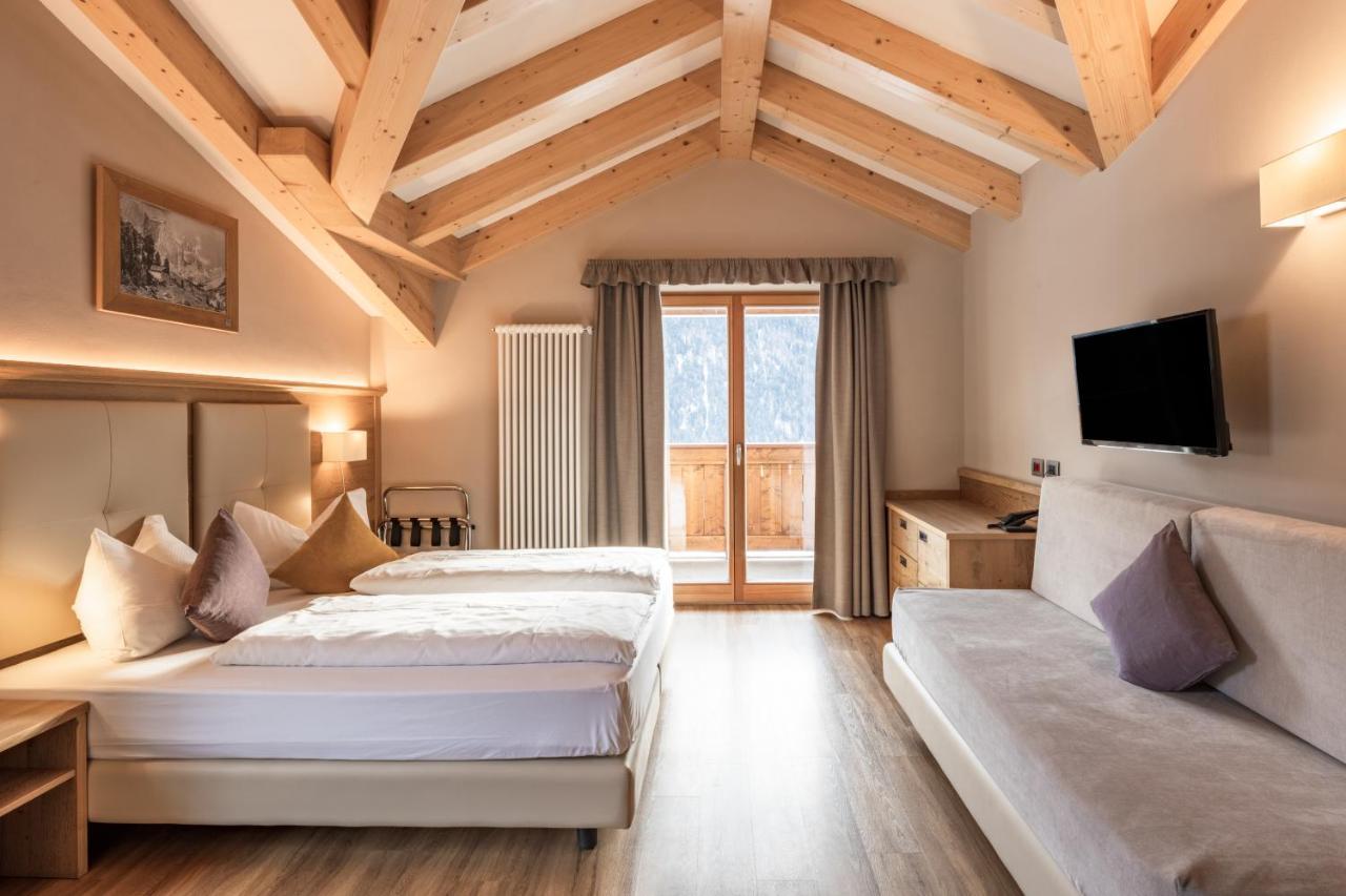 Albergo Belvedere Vigo di Fassa Bagian luar foto